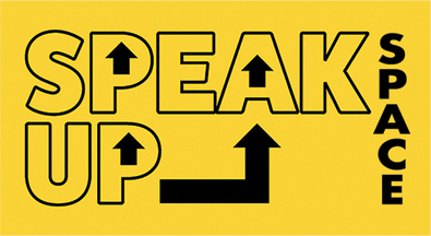 Speak up space NS Mind logo